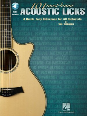 cover image of 101 Must-Know Acoustic Licks